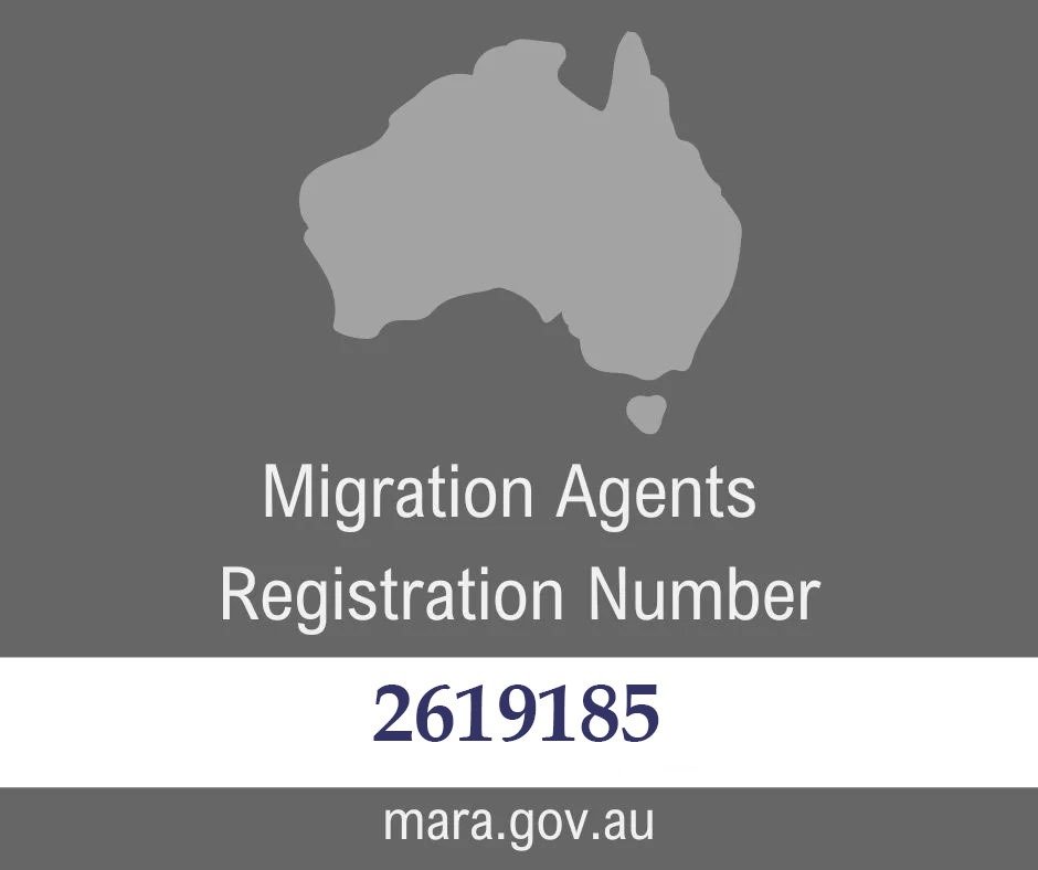 MARA Migration Agents Registration Number 2619185