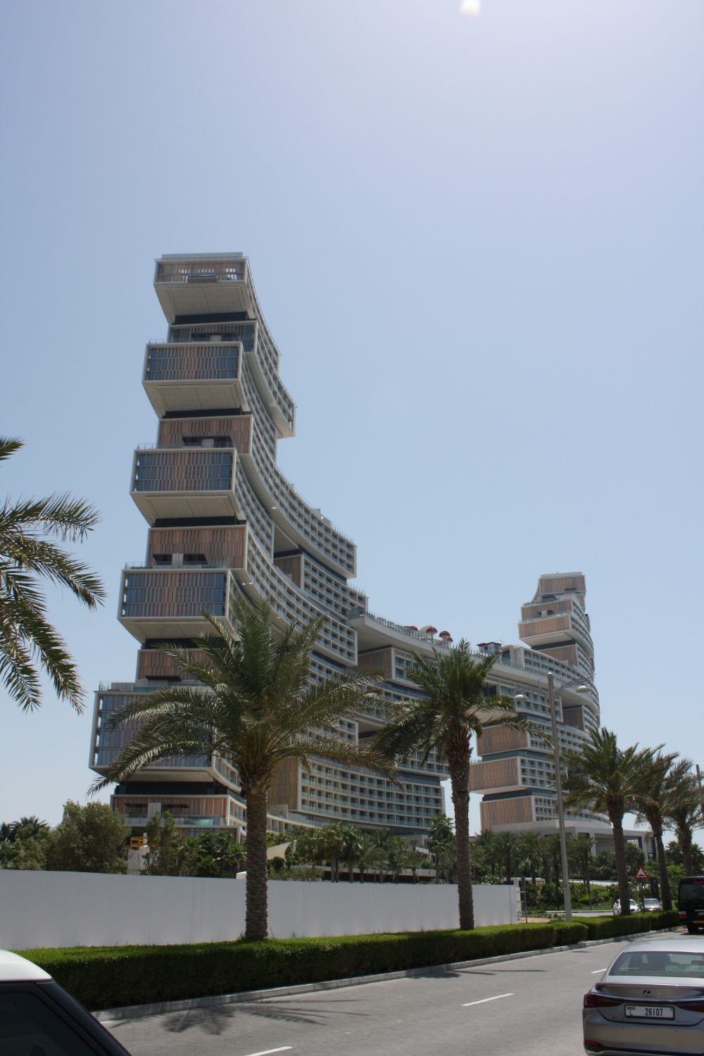 Talking with technicians at a get-together in the United Arab Emirates