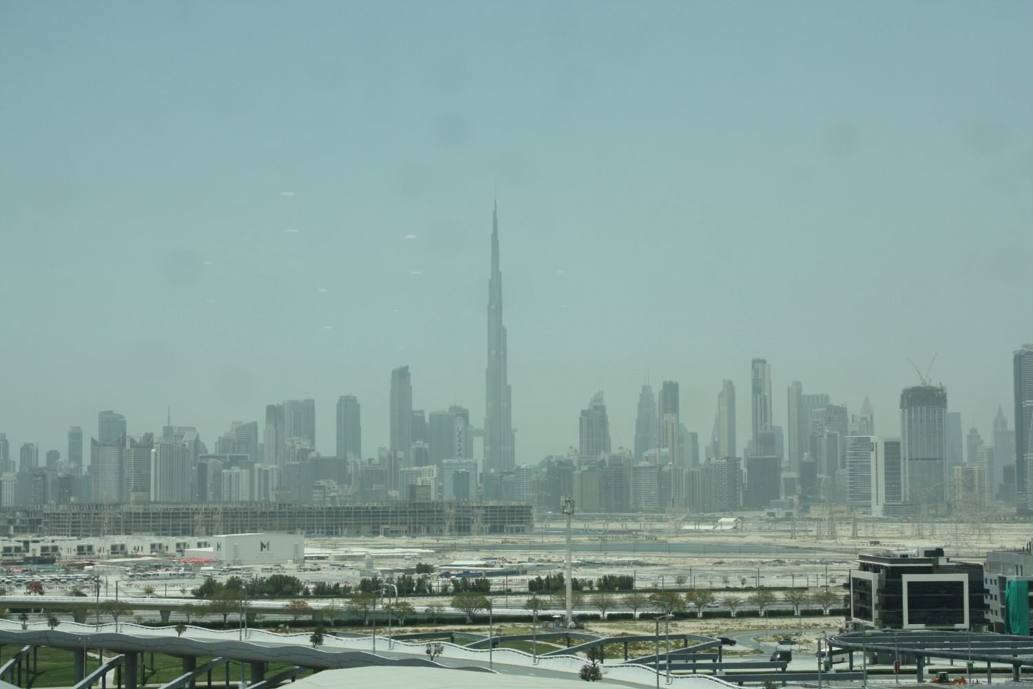 Listening to technicians at a get-together in the United Arab Emirates