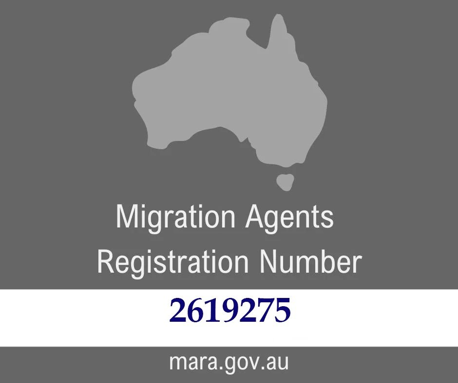 MARA Migration Agents Registration Number 2619275