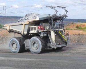 Liebherr T 284 pantograph trolley assist - Liebherr Heavy Equipment Technicians - Skilled Migration Group - International Recruitment